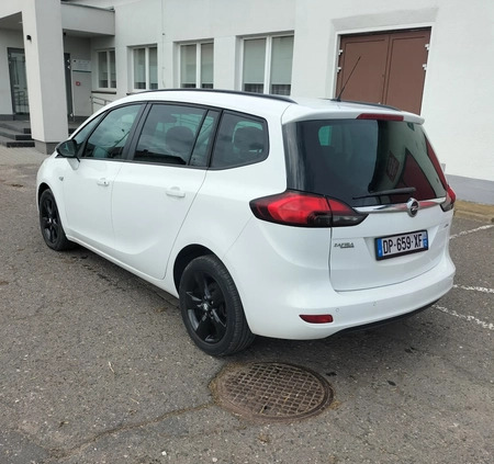 Opel Zafira cena 28900 przebieg: 171000, rok produkcji 2012 z Opalenica małe 46